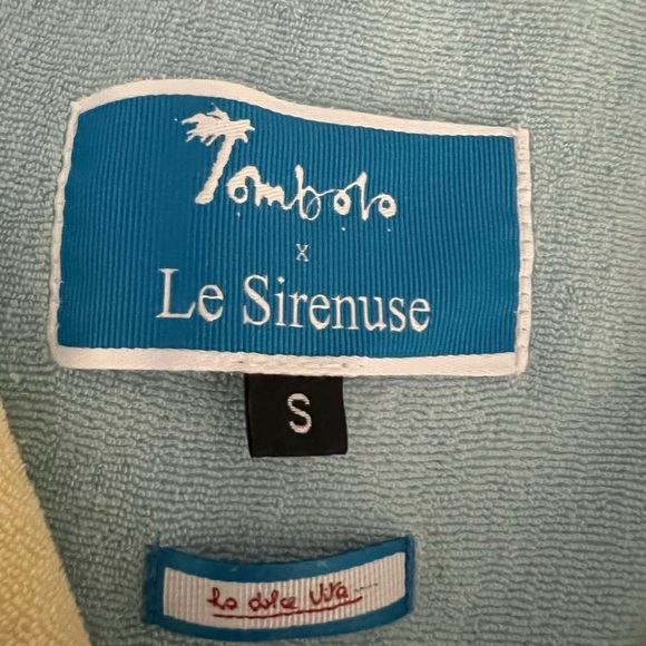 Unisex Tombolo ‘Le Sirenuse’ Limoncello Cabana Shirt size Small - Picture 5 of 10